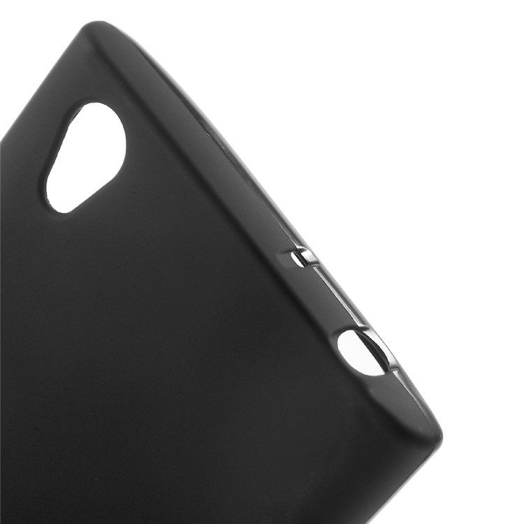 Accesorio Flexible Del Teléfono Celular Del Gel TPU Para Sony Xperia L1 - Negro-4