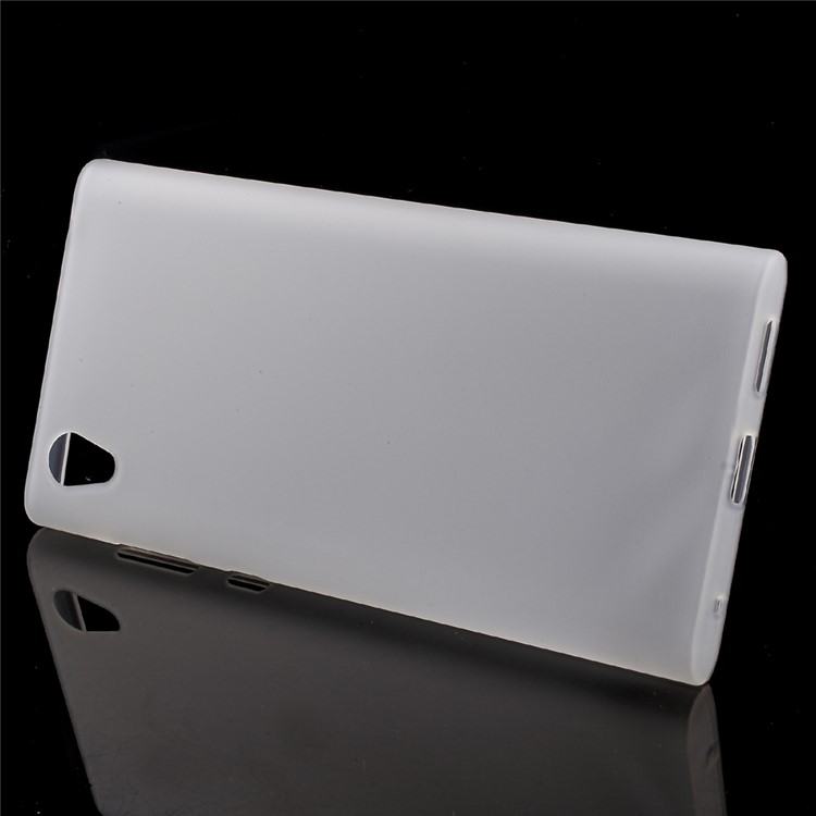 Mobile Accessory Flexible TPU Phone Shell for Sony Xperia L1 - White-2
