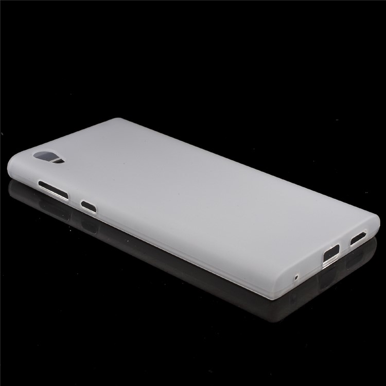Mobile Accessory Flexible TPU Phone Shell for Sony Xperia L1 - White-3