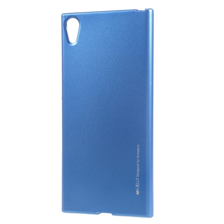 MERCURY GOOSPERY i JELLY Metallic Soft TPU Mobile Phone Shell for Sony Xperia XA1 Ultra - Blue-2