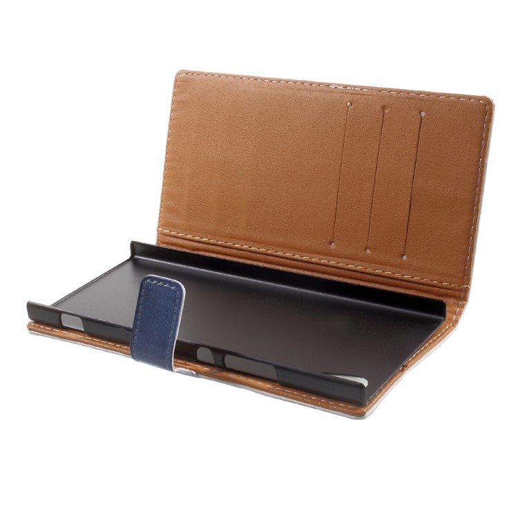 Pattern Printing Magnetic Leather Stand Case for Sony Xperia XA1 - Police Public Call Box-5