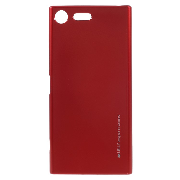 MERCURY GOOSPERY i JELLY TPU Phone Cover for Sony Xperia XZ Premium - Red-1