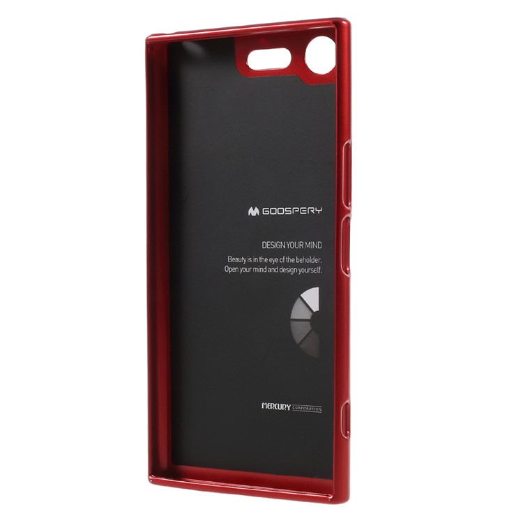 MERCURY GOOSPERY i JELLY TPU Phone Cover for Sony Xperia XZ Premium - Red-3
