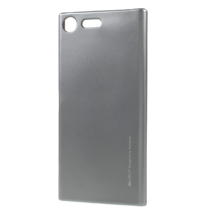 MERCURY GOOSPERY i JELLY TPU Mobile Casing for Sony Xperia XZ Premium - Grey-2