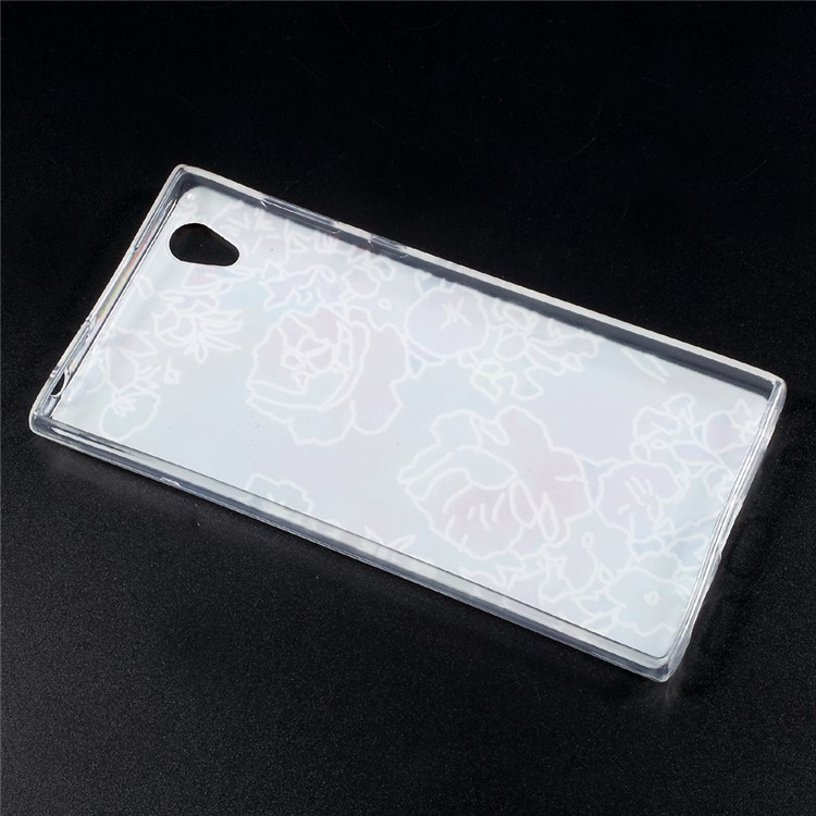 Embossing Patterned TPU Back Case Shell for Sony Xperia L1 -
Blooming Flowers-3