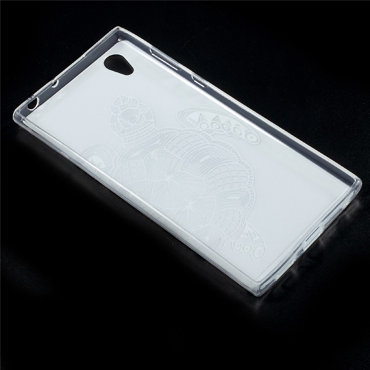 Embossing Patterned TPU Back Case for Sony Xperia L1 - Turtle-3