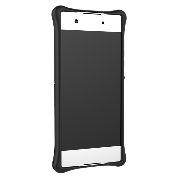 Soft TPU + Plastic Detachable Case with 360-degree Rotary Kickstand for Sony Xperia XA1 - Grey-3