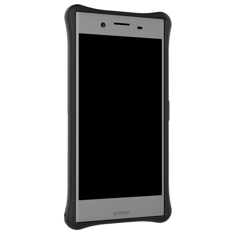 Soft TPU + Plastic Detachable Protective Phone Casing with 360-degree Rotary Kickstand for Sony Xperia XZ Premium - Blue-7