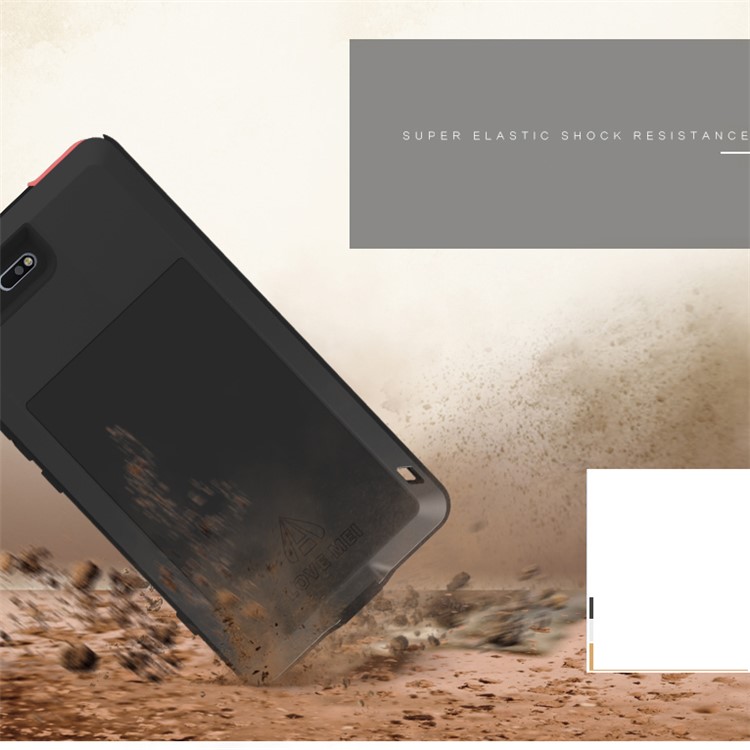 LOVE MEI Powerful Shockproof Dropproof Dirtproof Protector Case for Sony Xperia XZ Premium - Black-9
