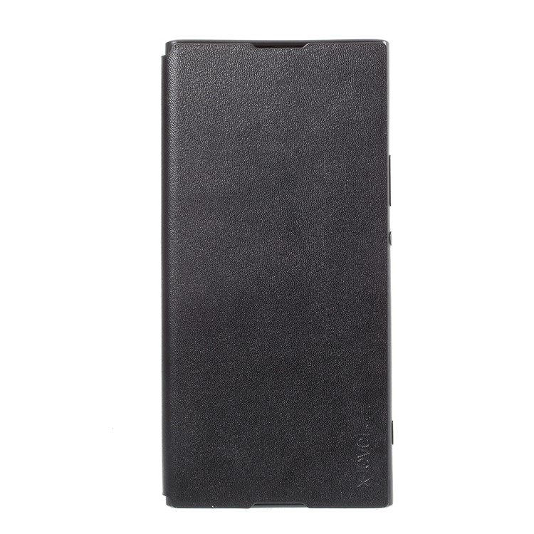 PIPILU FIB Color Leather Stand Protective Case for Sony Xperia XA1 Ultra - Black-2