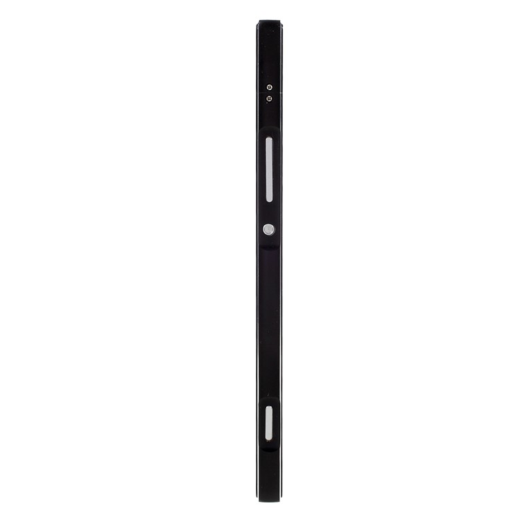 Screw Lock Plated Aluminium Alloy Metal Bumper Case for Sony Xperia XA1 Ultra - Black-2