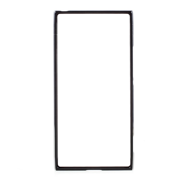 Screw Lock Plated Aluminium Alloy Metal Bumper Case for Sony Xperia XA1 Ultra - Black-3