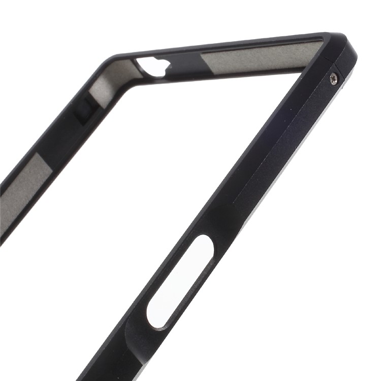 Screw Lock Aluminium Alloy Bumper Frame for Sony Xperia Z5 / Z5 Dual - Black-4