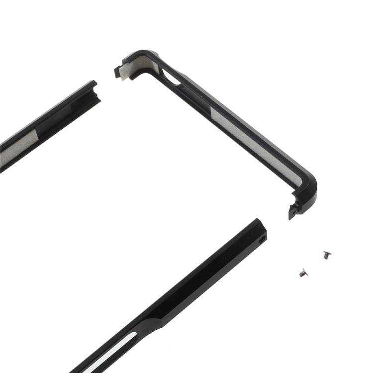 Screw Lock Aluminium Alloy Bumper Frame for Sony Xperia Z5 / Z5 Dual - Black-7