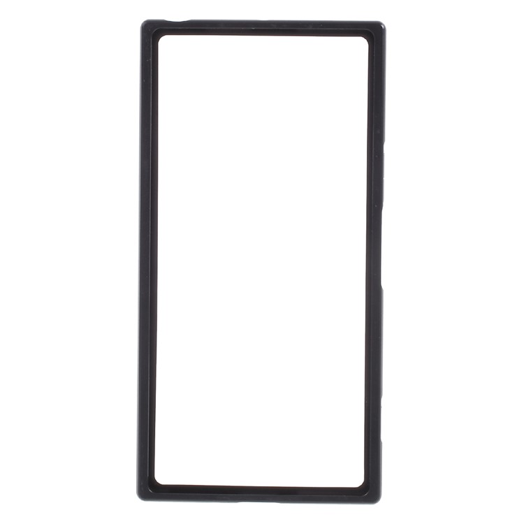 Slide-on Metal Bumper Frame for Sony Xperia XZ Premium - Black-2