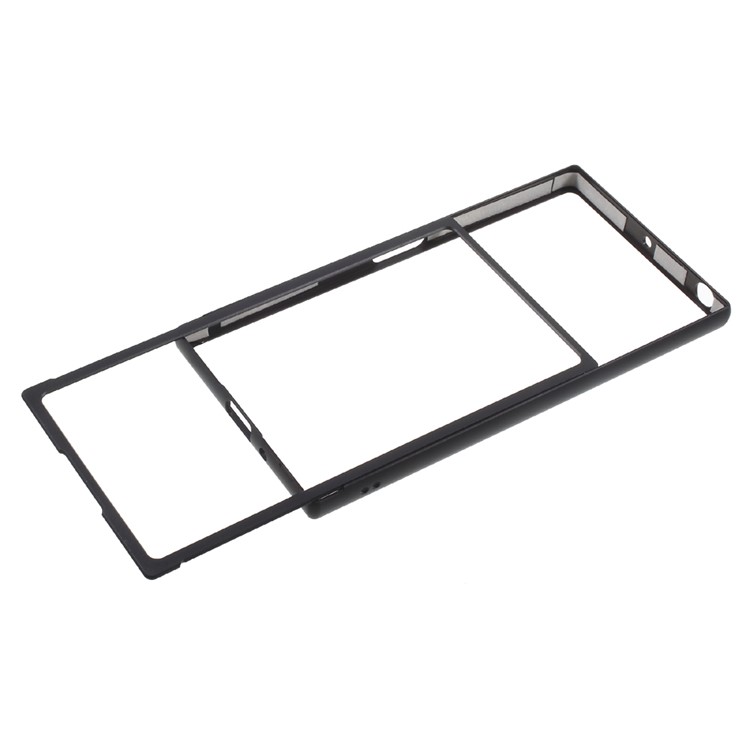 Slide-on Metal Bumper Frame for Sony Xperia XZ Premium - Black-6