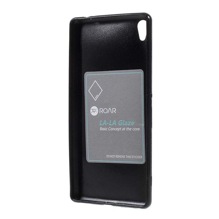 ROAR Soft TPU Mobile Phone Cover for Sony Xperia XA Ultra - Black-3
