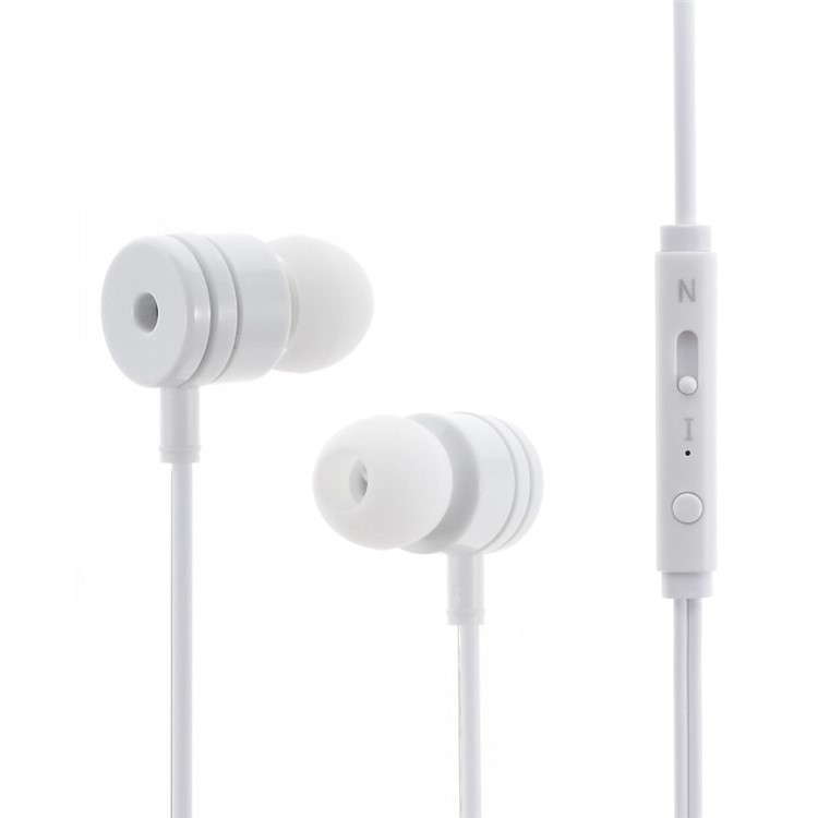 

MOSIDUN M21 3.5mm In-ear Stereo Earbud Earphone with Mic for iPhone - White, iPad Air (2013)