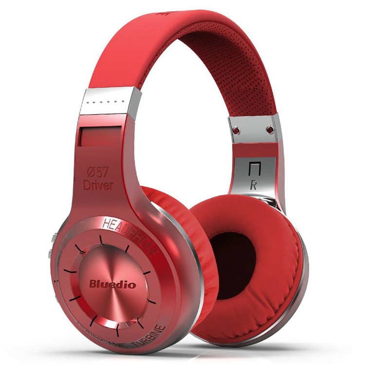 Comprado Red BLUEDIO H+ Turbine Bluetooth Over ear Headphone with Mic, Support Micro SD FM Radio Comprado Red BLUEDIO H+ Turbine Bluetooth Over ear Headphone with Mic, Support Micro SD FM Radio