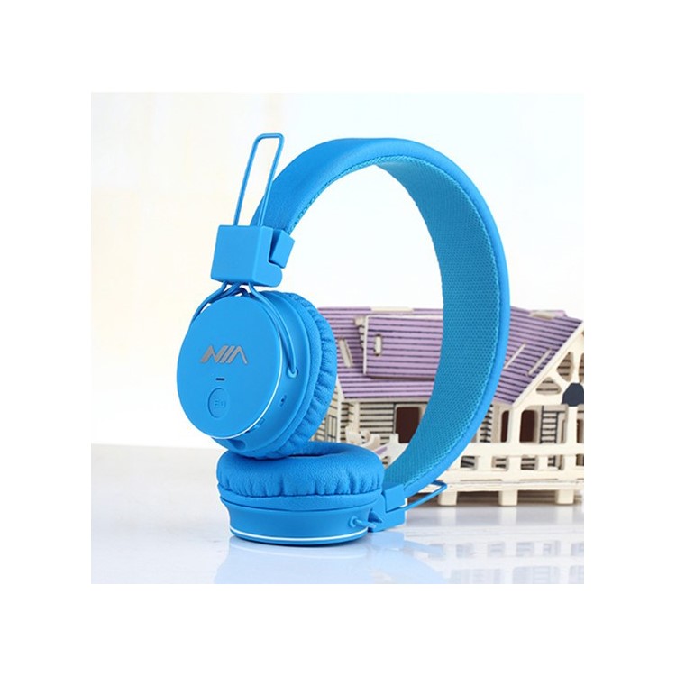 Wholesale NIA X2 4-in-1 Bluetooth Hands-free Headphone Support Micro SD  Player / FM Radio - Blue from China | TVC-Mall.com