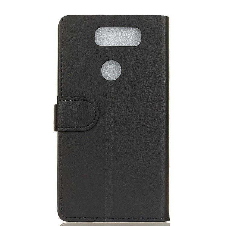 Wallet PU Leather Stand Mobile Phone Casing for LG V30 - Black-2