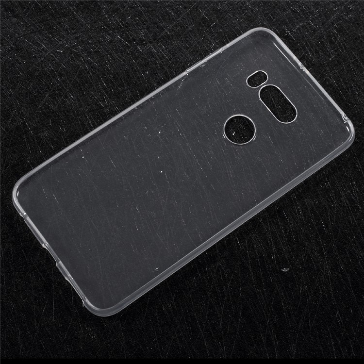 Transparent Flexible TPU Mobile Phone Shell for LG V30-2