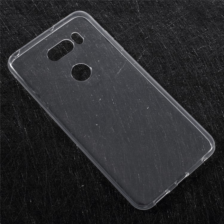Transparent Flexible TPU Mobile Phone Shell for LG V30-3