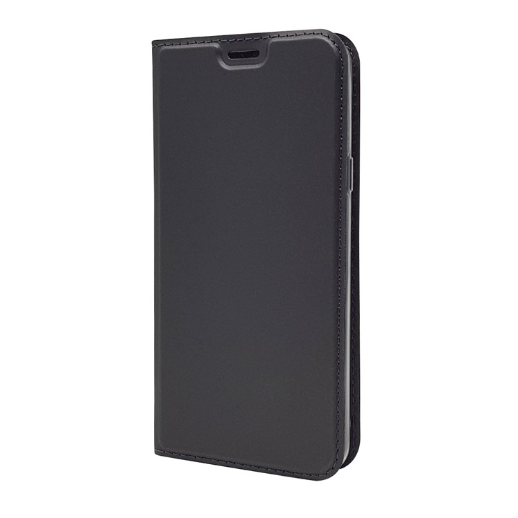 Étui En Cuir Avec Support Pour Carte Magnétique Pour LG Q6 Plus / Lg Q6 M700N (version EU) - Noir-10
