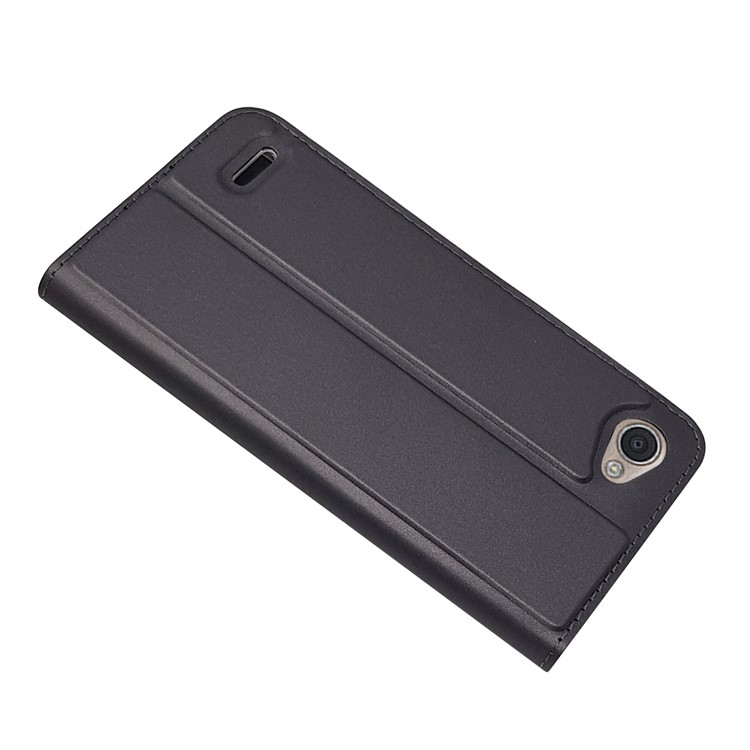 Étui En Cuir Avec Support Pour Carte Magnétique Pour LG Q6 Plus / Lg Q6 M700N (version EU) - Noir-6