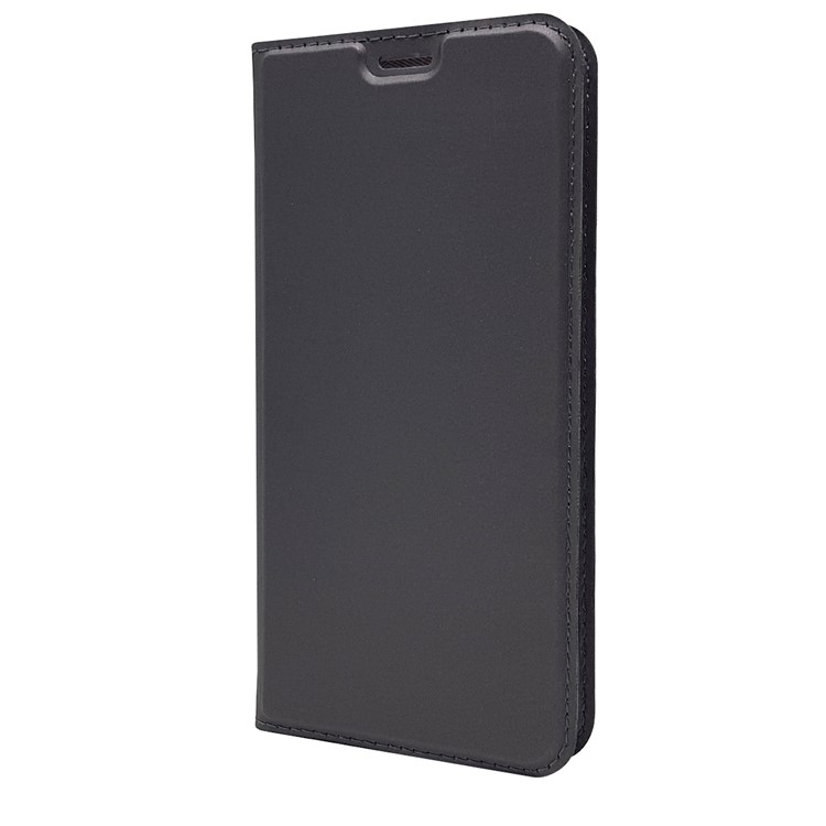 Auto-absorbed Magnetic Leather Stand Flip Case for LG V30 - Black-10