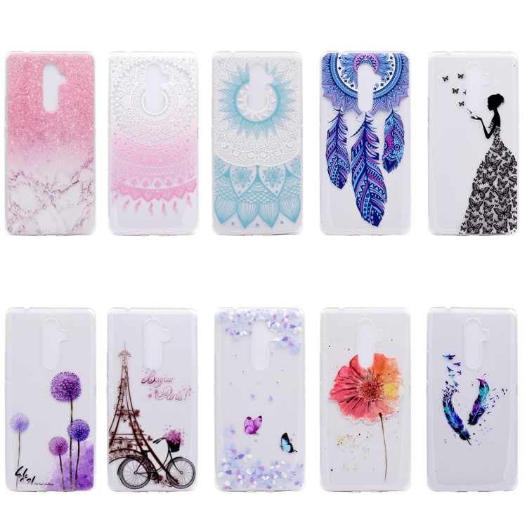 Ultra Thin Pattern Printing Soft TPU Case for LG K8 Note - Dream Catcher-6
