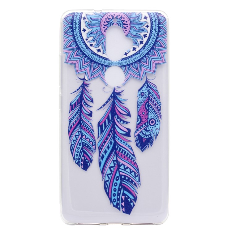 Pattern Printing Soft TPU Back Case for LG K8 Plus - Dream Catcher-2
