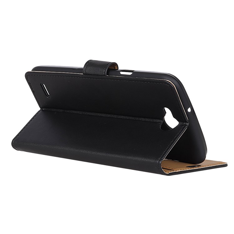 For LG X power2 Leather Wallet Stand Flip Phone Case with Card Holders - Black-4