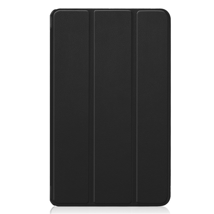 Tri-fold Leather Case with Stand for LG G Pad IV 8.0 FHD - Black-2
