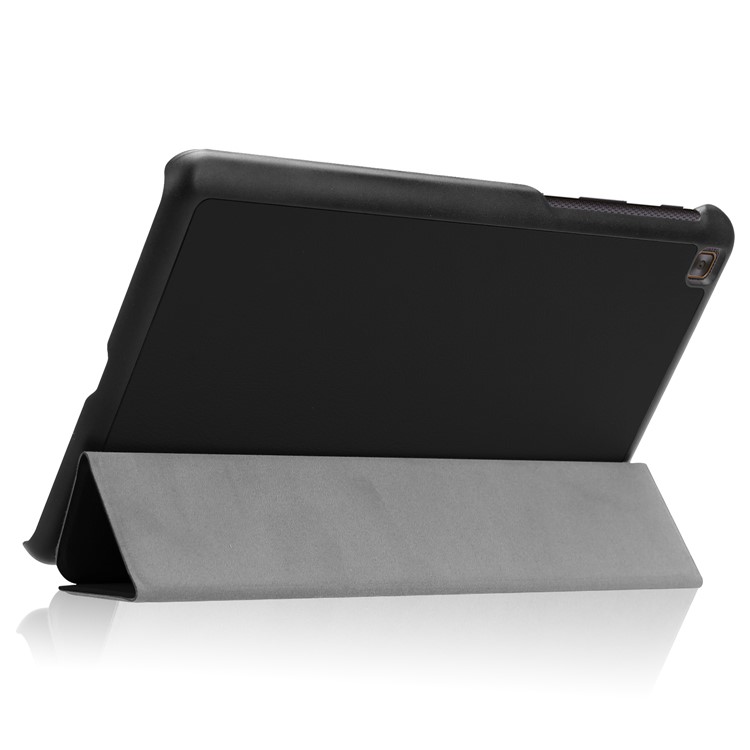 Tri-fold Leather Case with Stand for LG G Pad IV 8.0 FHD - Black-6
