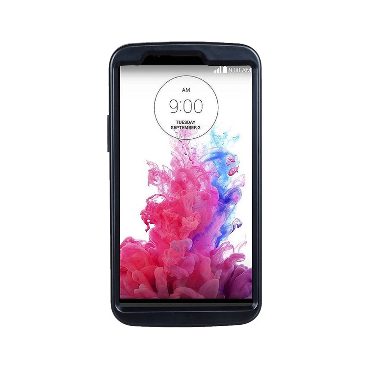 Detachable Shockproof PC + TPU Hybrid Case for LG Stylus 3 - Black-2