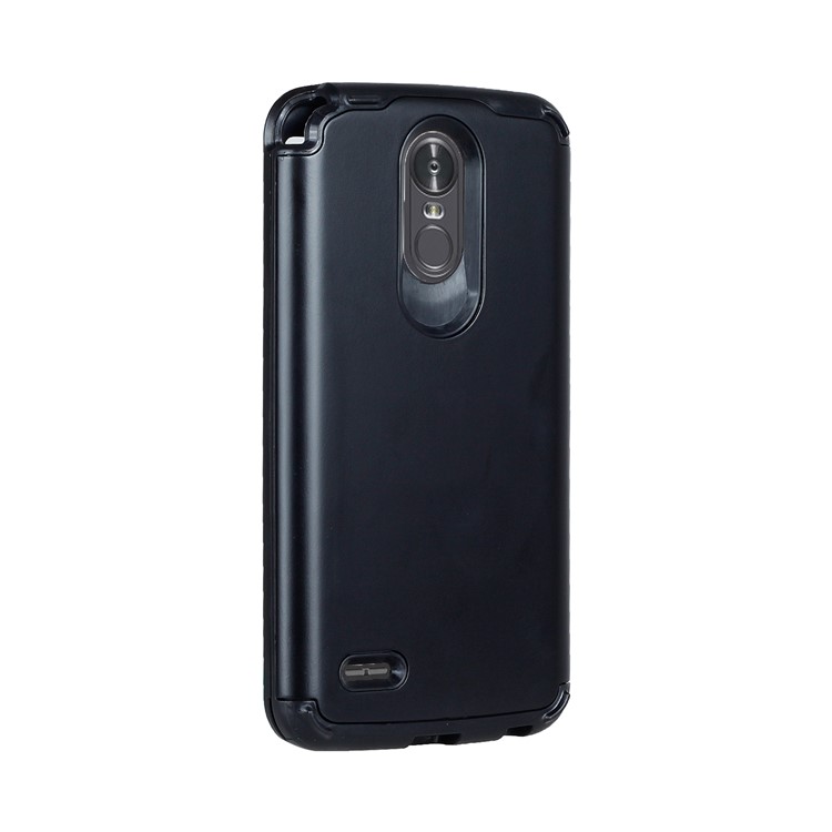 Detachable Shockproof PC + TPU Hybrid Case for LG Stylus 3 - Black-3