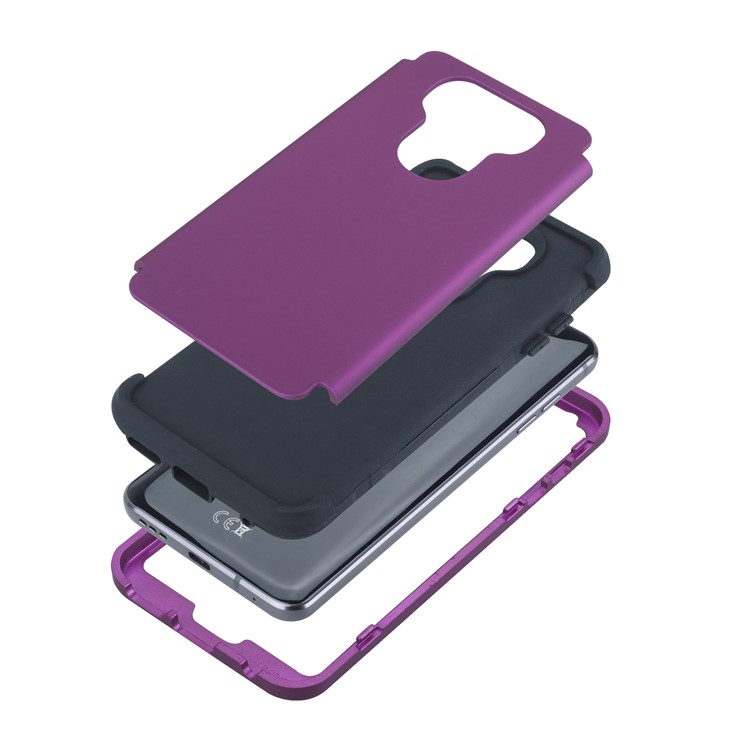 Detachable Shockproof Plastic + TPU Combo Casing for LG G6 - Purple-7