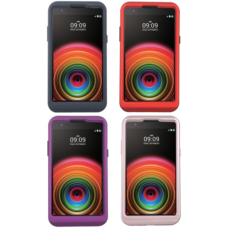 Detachable Shockproof PC + TPU Hybrid Case for LG X Power US Version - Black-10
