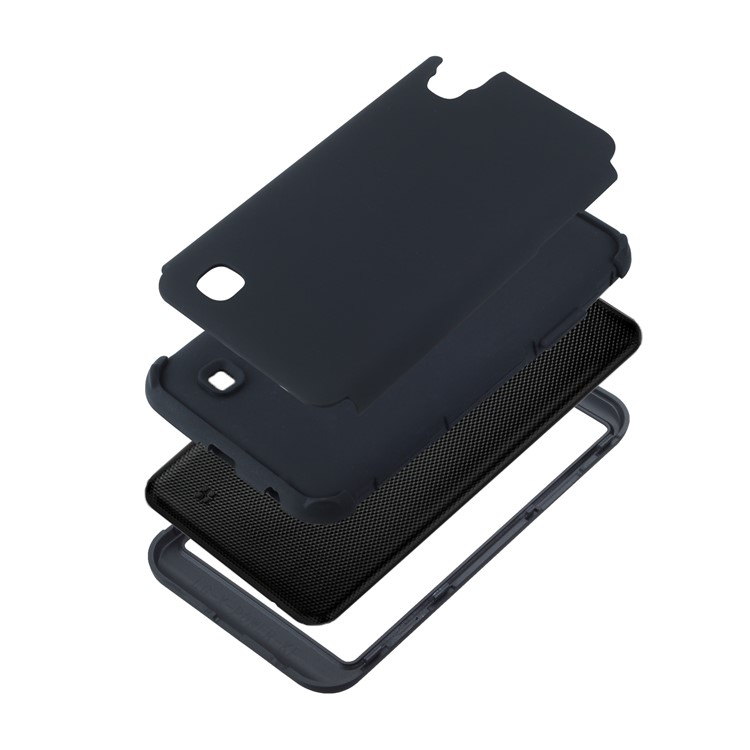 Detachable Shockproof PC + TPU Hybrid Case for LG X Power US Version - Black-7