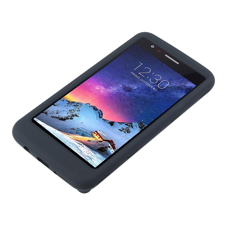 Detachable Shockproof PC + TPU Hybrid Case for LG K8 (2017) US Version - Black-6