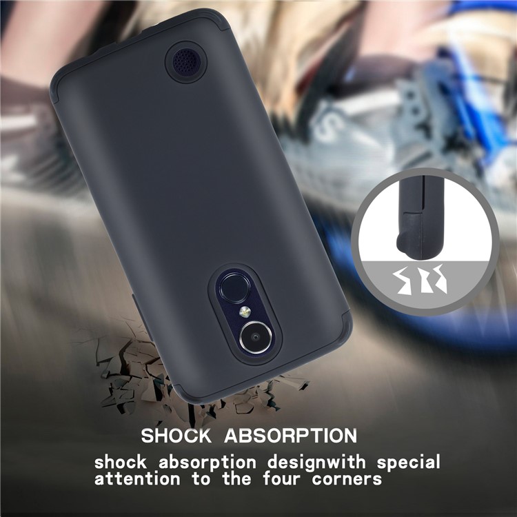 Detachable Shockproof PC + TPU Hybrid Case for LG K8 (2017) US Version - Black-8