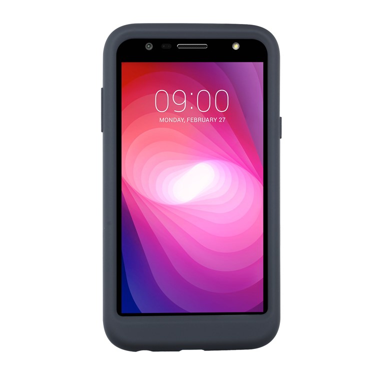For LG X power2 US Version Detachable Shockproof PC + TPU Hybrid Case - Black-2