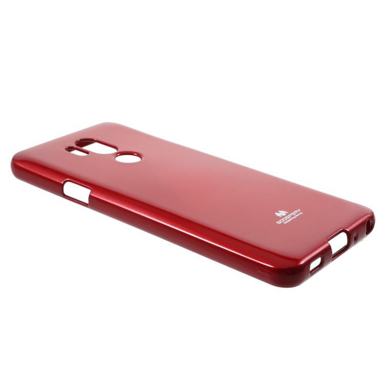 MERCURY GOOSPERY Jelly Glitter Powder TPU Phone Case for LG G7 ThinQ - Red-2