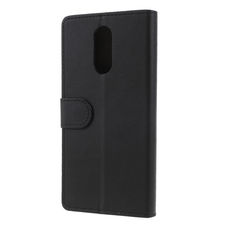 Black - Flip PU Leather Stand Wallet Protective Case for LG Q Stylus / Stylo 4-2