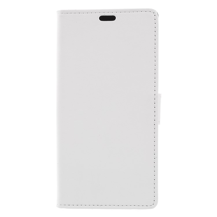 White - Flip PU Leather Stand Wallet Protective Case for LG Q Stylus / Stylo 4-1