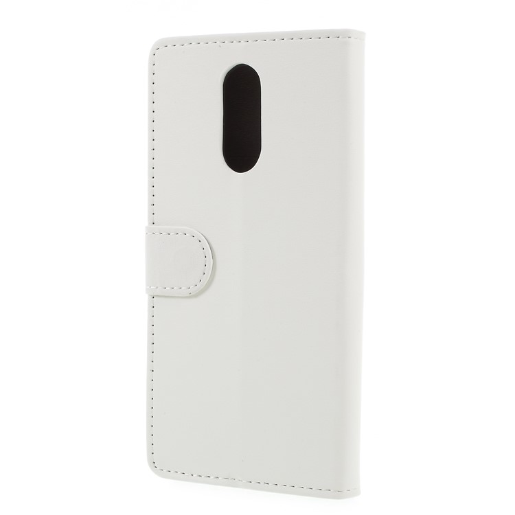 White - Flip PU Leather Stand Wallet Protective Case for LG Q Stylus / Stylo 4-2