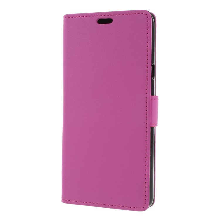 Rosa - Virar Estojo De Couro PU Carteira Protetora Para LG Q Stylus-3