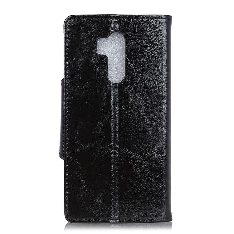 Funda De Cuero Billetera Para LG G7 One. - Negro-3