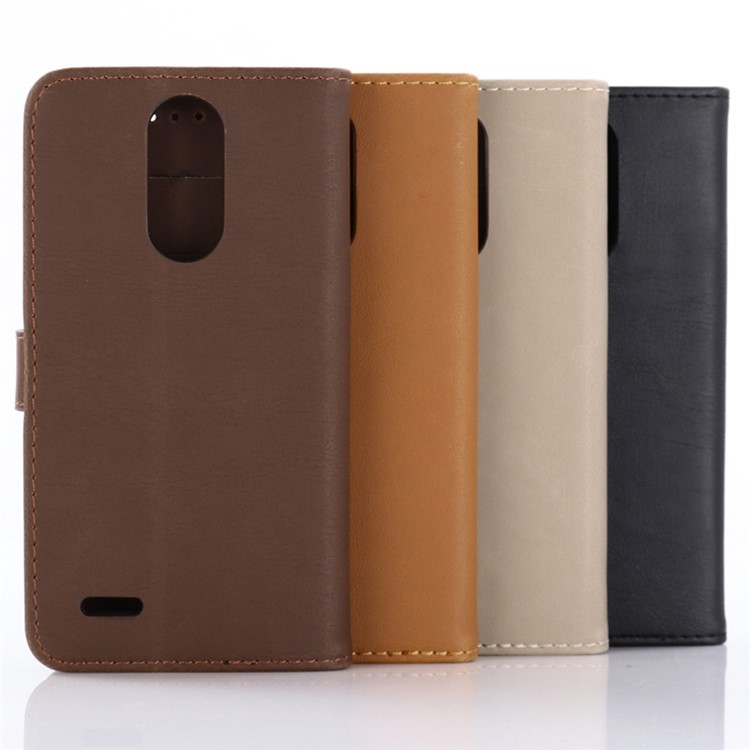 Crazy Horse Texture Retro Leather Flip Case for LG V36 - Black-7
